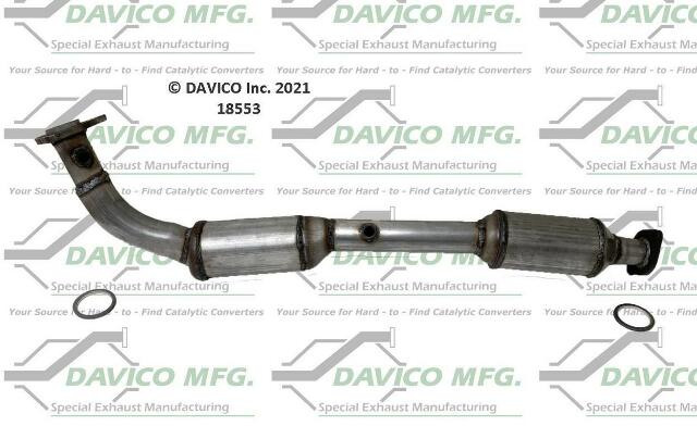 2008-2009 Toyota Sequoia Catalytic Converter 18553