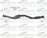 2008-2011 Subaru Impreza Catalytic Converter 18559
