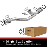 2004 Chevy Malibu Direct-Fit Front Pipe Kit 107-0080 for Chevy stainless steel