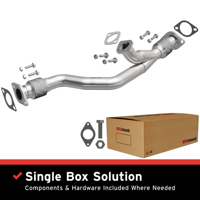 2004 Chevy Malibu Direct-Fit Front Pipe Kit 107-0080 for Chevy stainless steel