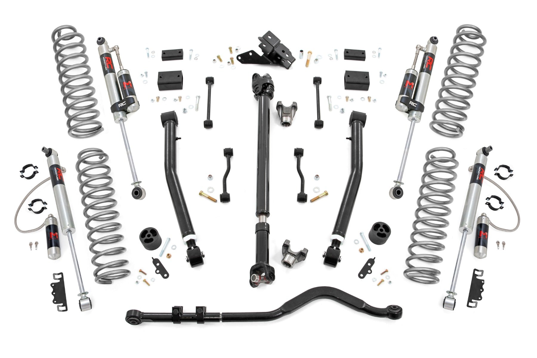 3.5 Inch Lift Kit - Adj Lower - FR D/S - M1R - Jeep Wrangler JL 4WD (2018-2023)