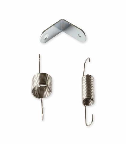 Mr. Gasket 19 universal dual throttle return spring kit chrome stainless steel 2493