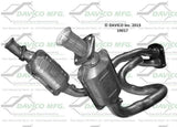 2005-2007 Ford F-250 Super Duty Catalytic Converter 19017