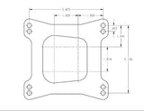 Demon 1904BK 750 CFM Street Demon 4 Barrel Carburetor Composite Fuel Bowl Black