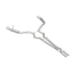 MagnaFlow cat-back exhaust system for 2015-2017 Ford Mustang stainless steel polished 19099