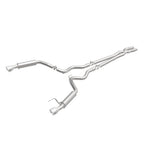 MagnaFlow cat-back exhaust system for 2015-2017 Ford Mustang stainless steel polished 19099