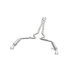 MagnaFlow cat-back exhaust system for 2015-2017 Ford Mustang stainless steel polished 19099