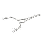 MagnaFlow cat-back exhaust system for 2015-2017 Ford Mustang stainless steel polished 19099