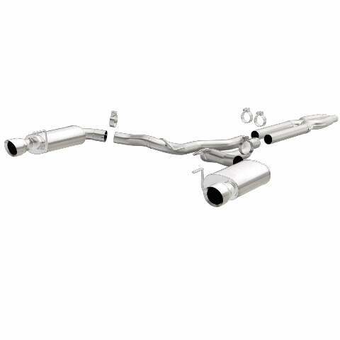 MagnaFlow cat-back exhaust system for 2015-2017 Ford Mustang stainless steel polished