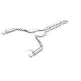 MagnaFlow cat-back exhaust system for 2015-2017 Ford Mustang stainless steel polished 19101