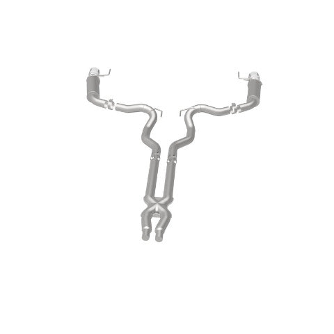 MagnaFlow cat-back exhaust system for 2015-2017 Ford Mustang stainless steel polished 19101