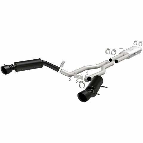 MagnaFlow cat-back exhaust system stainless steel black 19123