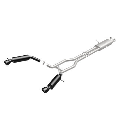 MagnaFlow cat-back exhaust system stainless steel black 19123