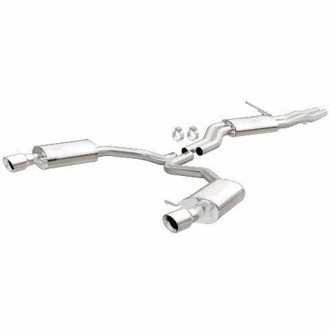 MagnaFlow cat-back exhaust system for 2012-2015 Audi stainless steel polished 19159