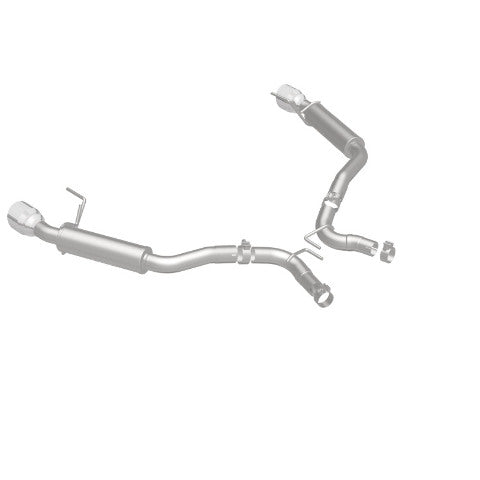MagnaFlow axle-back exhaust system for 2015-2021 Ford Mustang stainless steel polished 19179