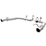 MagnaFlow axle-back exhaust system for 2015-2021 Ford Mustang stainless steel polished 19179