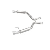 MagnaFlow axle-back exhaust system for 2015-2021 Ford Mustang stainless steel polished 19179