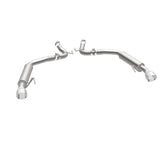 MagnaFlow axle-back exhaust system for 2015-2021 Ford Mustang stainless steel polished 19179