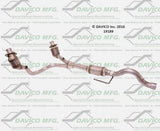 2000-2003 Dodge Dakota Catalytic Converter 19189