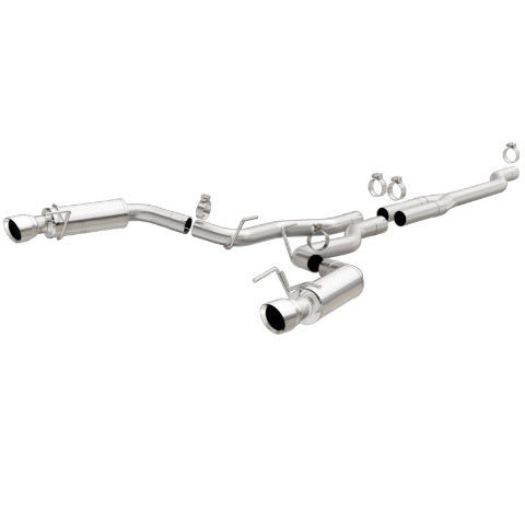 MagnaFlow cat-back exhaust system for 2015-2021 Ford Mustang stainless steel polished 19191