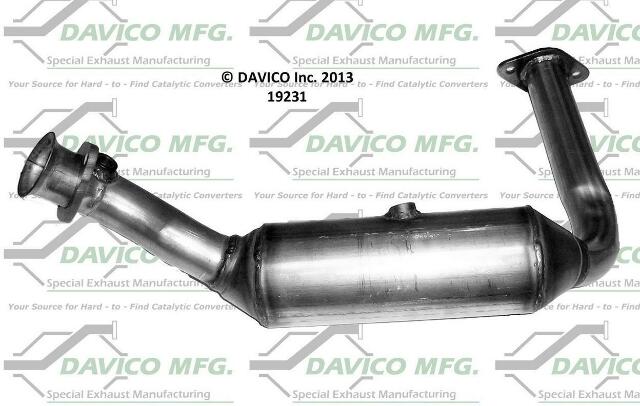 2007-2011 Ford Ranger Catalytic Converter 19231