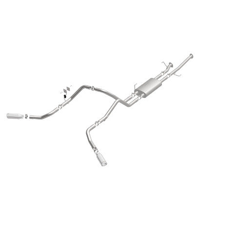 MagnaFlow cat-back exhaust system for 2010-2019 Toyota Tundra stainless steel polished 19232