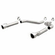MagnaFlow axle-back exhaust system for 2015-2023 Dodge Charger stainless steel polished 19235