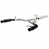 MagnaFlow cat-back exhaust system for 2015-2017 Ford Mustang stainless steel black 19254