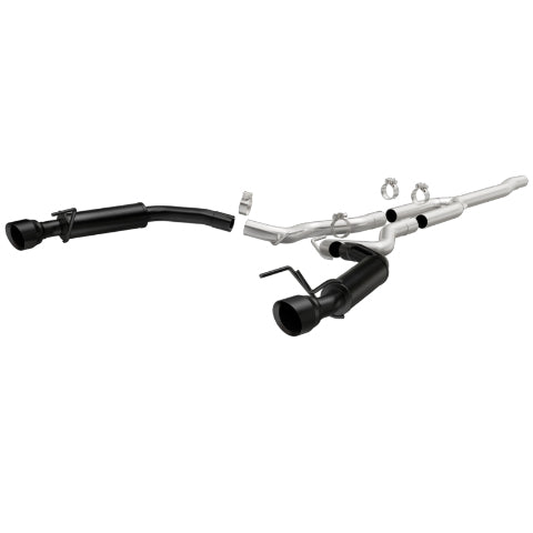 MagnaFlow cat-back exhaust system for 2015-2023 Ford Mustang stainless steel black 19256