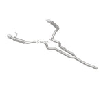 MagnaFlow cat-back exhaust system for 2015-2023 Ford Mustang stainless steel black 19256