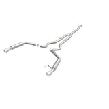 MagnaFlow cat-back exhaust system for 2015-2023 Ford Mustang stainless steel black 19256