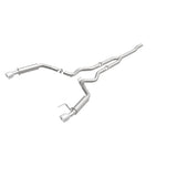 MagnaFlow cat-back exhaust system for 2015-2023 Ford Mustang stainless steel black 19256