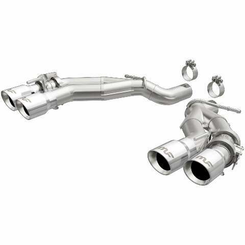MagnaFlow axle-back exhaust system for 2016-2024 Chevy Camaro stainless steel polished 19266