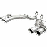 MagnaFlow axle-back exhaust system for 2016-2024 Chevy Camaro stainless steel polished 19266