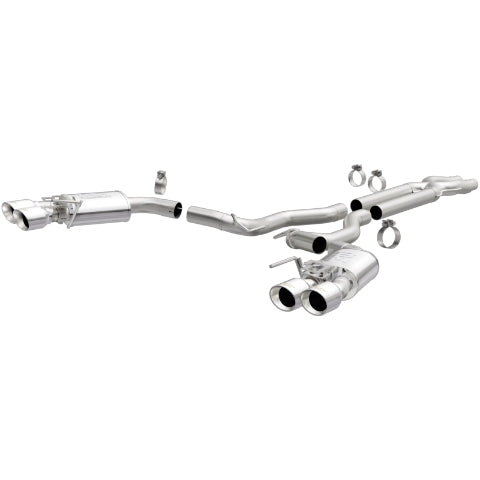 MagnaFlow cat-back exhaust system for 2015-2020 Ford Mustang stainless steel polished 19283