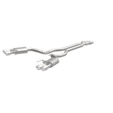 MagnaFlow cat-back exhaust system for 2015-2020 Ford Mustang stainless steel polished 19283