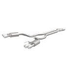 MagnaFlow cat-back exhaust system for 2015-2020 Ford Mustang stainless steel polished 19283
