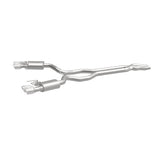 MagnaFlow cat-back exhaust system for 2015-2020 Ford Mustang stainless steel polished 19283