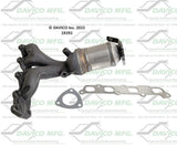 2008-2010 Chevrolet Malibu Catalytic Converter 19292