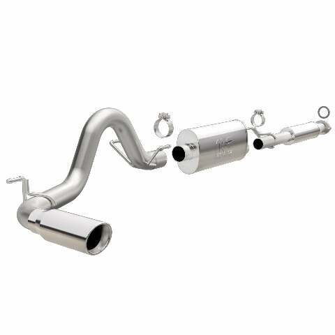 MagnaFlow cat-back exhaust system for 2016-2021 Toyota Tacoma stainless steel polished 19293