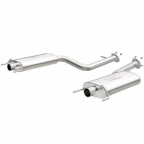 MagnaFlow axle-back exhaust system for 2012-2017 Lexus S4 stainless steel polished 19296