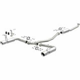MagnaFlow cat-back exhaust system for 2016-2020 Honda Civic stainless steel polished 19313