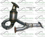 2008-2012 Chevrolet Malibu Catalytic Converter 19314