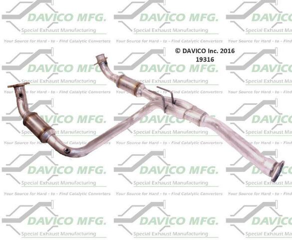 2003-2008 GMC Savana 1500 Catalytic Converter 19316