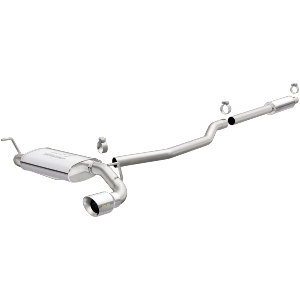 MagnaFlow cat-back exhaust system for 2015-2018 Jeep stainless steel polished 19324