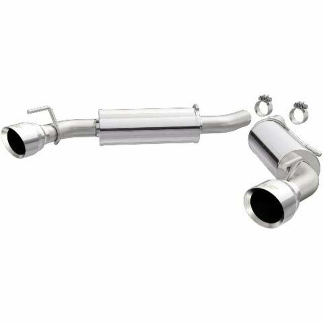 MagnaFlow axle-back exhaust system for 2016-2021 Chevy Camaro stainless steel polished 19332