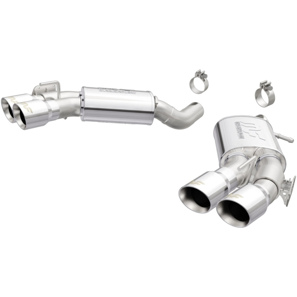 MagnaFlow axle-back exhaust system for 2016-2021 Chevy Camaro stainless steel polished 19336