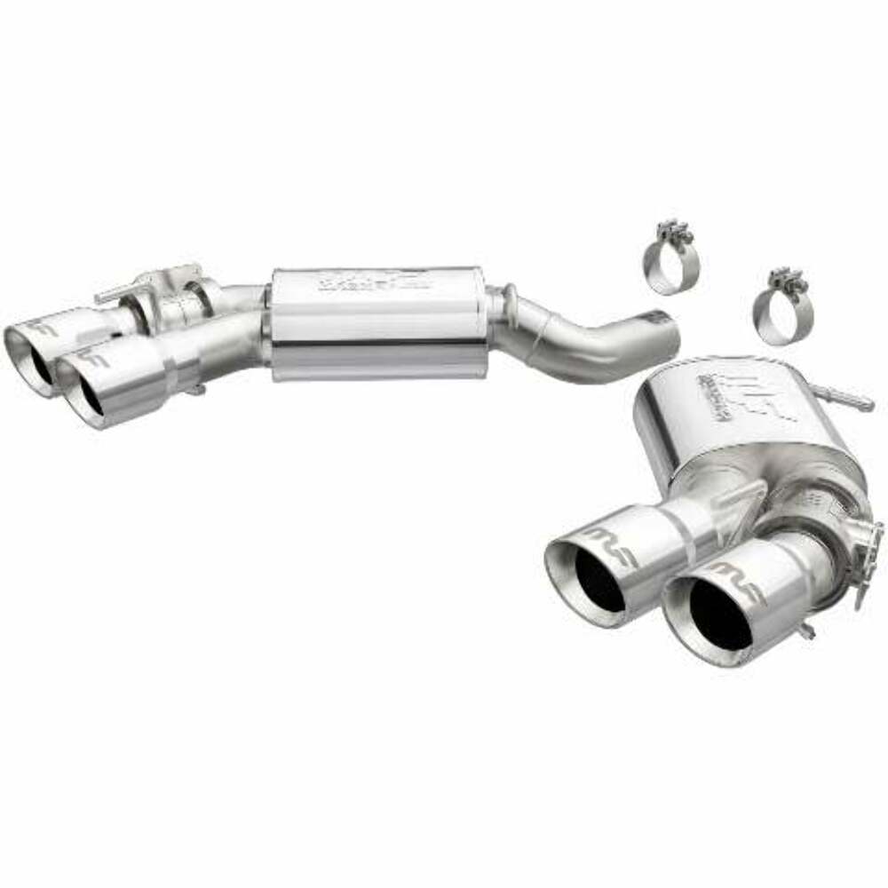 MagnaFlow axle-back exhaust system for 2016-2021 Chevy Camaro stainless steel polished 19336