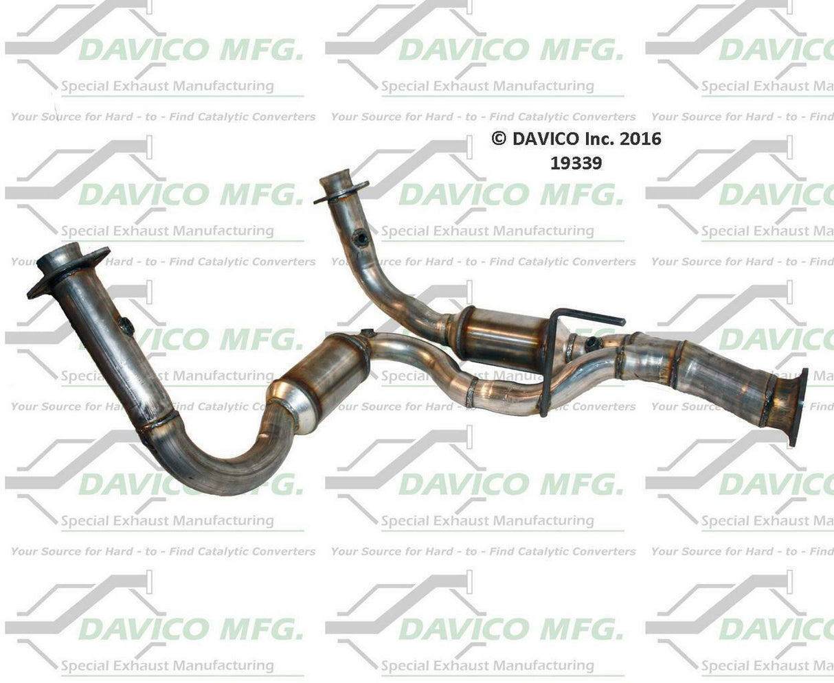 2005-2010 Jeep Grand Cherokee Catalytic Converter 19339