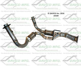 2005-2010 Jeep Grand Cherokee Catalytic Converter 19339